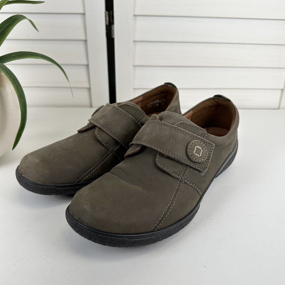 Hotter Comfort Concept Brown Sugar Loafers Monk Strap Shoes Womens Size‎ US 9.5